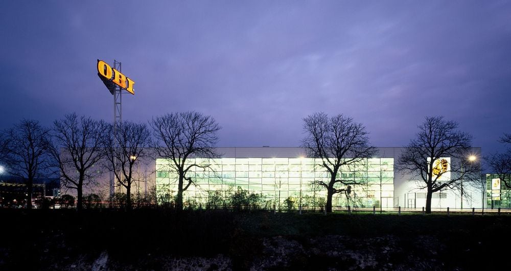 Neubau OBI-Baumarkt — Gewerbe & Büro, Wien
